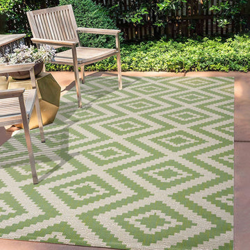 Sintra Diamond Tribal Indoor/outdoor Area Rug